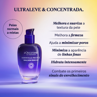 Emulsão Facial Immortelle Precieuse 75ml